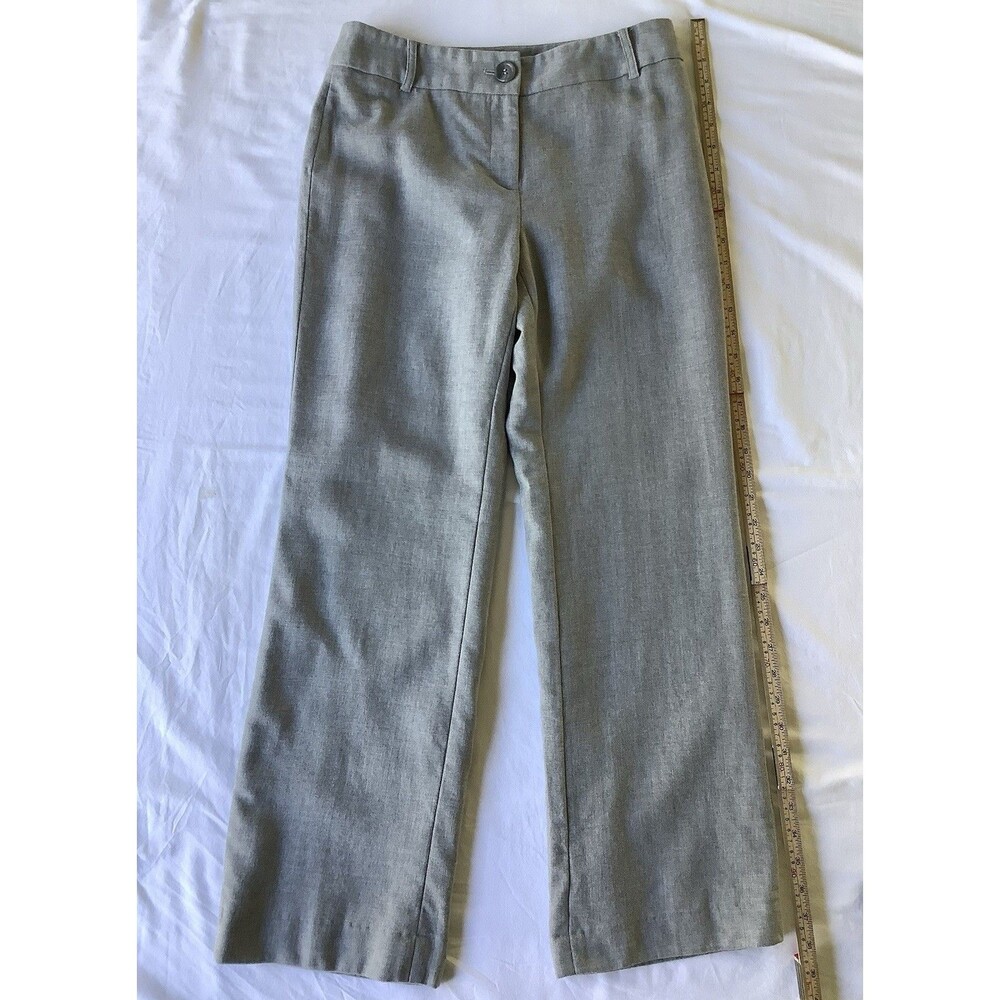 Ann Taylor LOFT Wool Slacks Wide Leg Women’s Size 6 With Lining Back Pockets